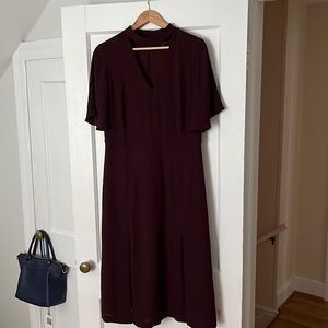 Size 12 maroon evening dress from Anne Taylor